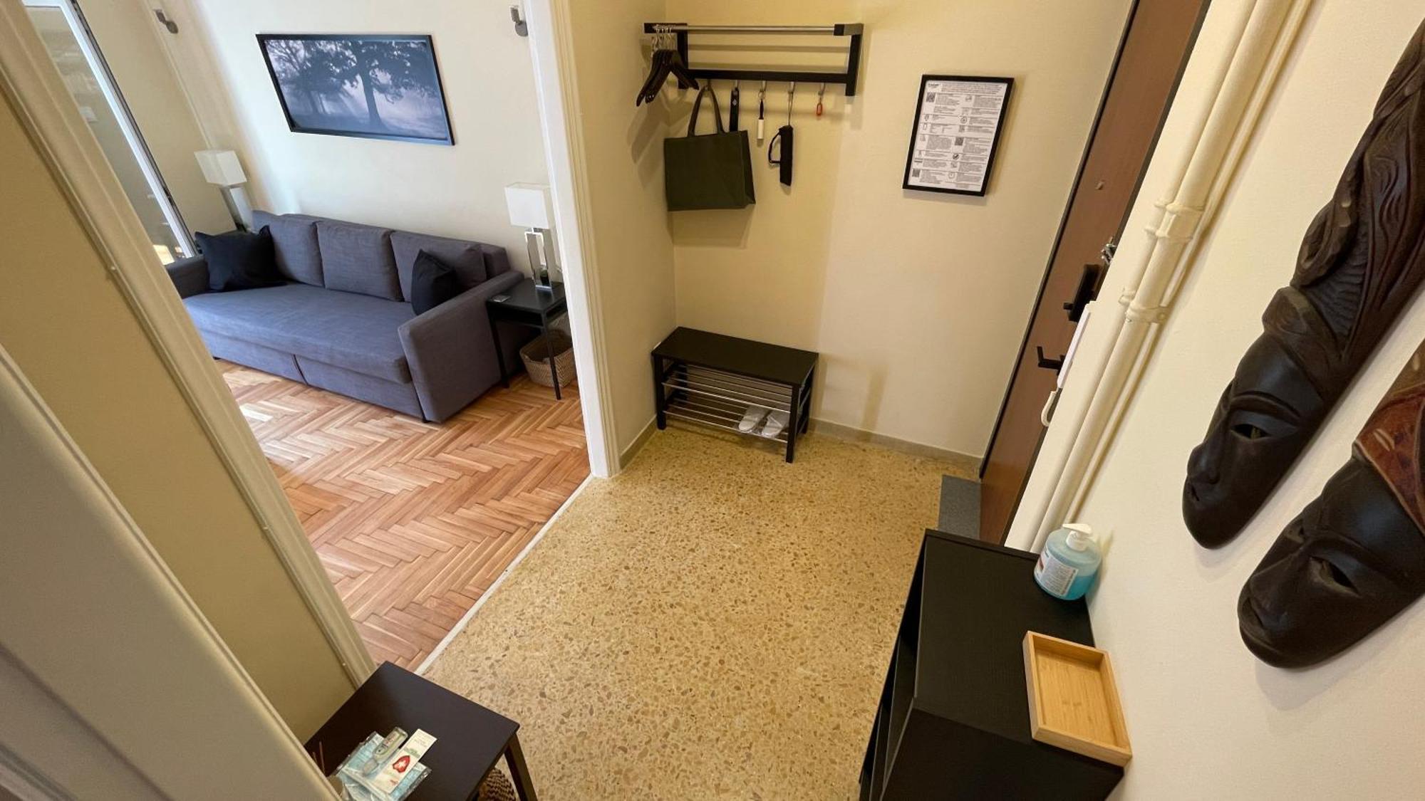 4 Newly Renovated Charming Apartments Steps From Panormou Metro Station Атина Стая снимка
